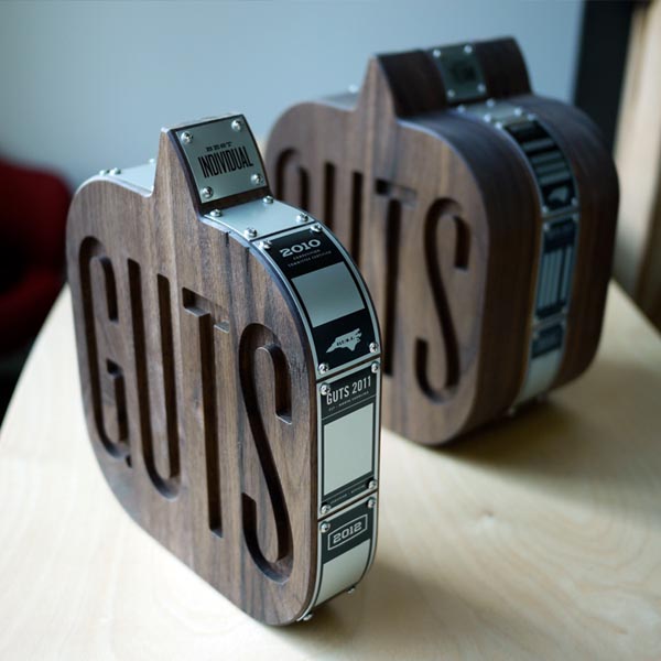 GUTS Annual design community event concept and visual communications by Matt Stevens