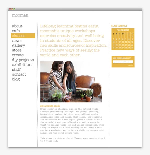 Moomah Website - Web Design by Apartment One