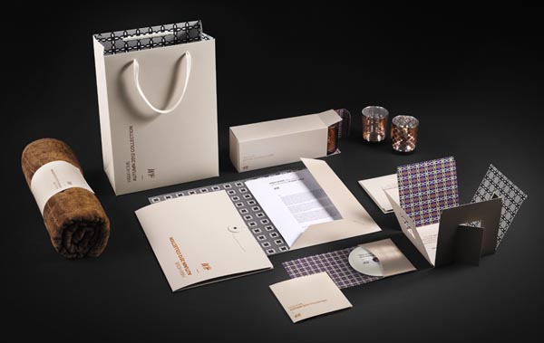 Printed Material and Invite by Studio Bold for H&M Showcase 2012 Event