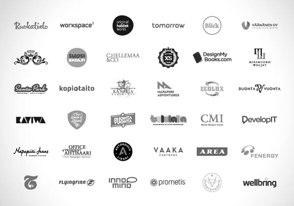 Several Logo Designs by Hiekka Graphics