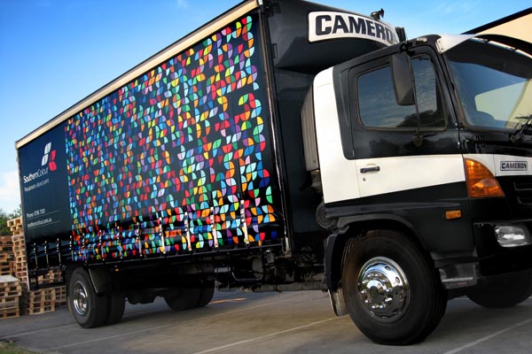 Southern Colour Corporate Truck Design Southern Colour Corporate Truck Design