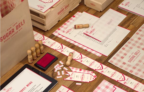 Sugar Deli Food Center - Visual Identity Design by Fred Carriedo Sugar Deli Food Center - Visual Identity Design by Fred Carriedo