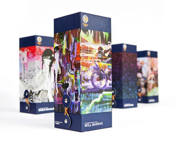 Tiger Beer - Limited Edition Packaging Design by Ground4D
