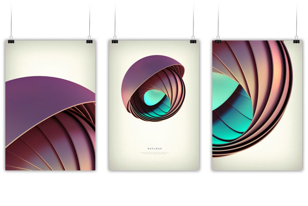 Nucleus - Digital Art by Črtomir Just