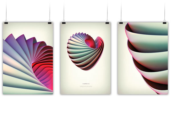 Cordis - Digital Art by Črtomir Just