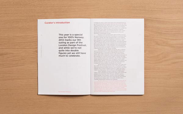 100% Norway - Catalogue Design by Heydays