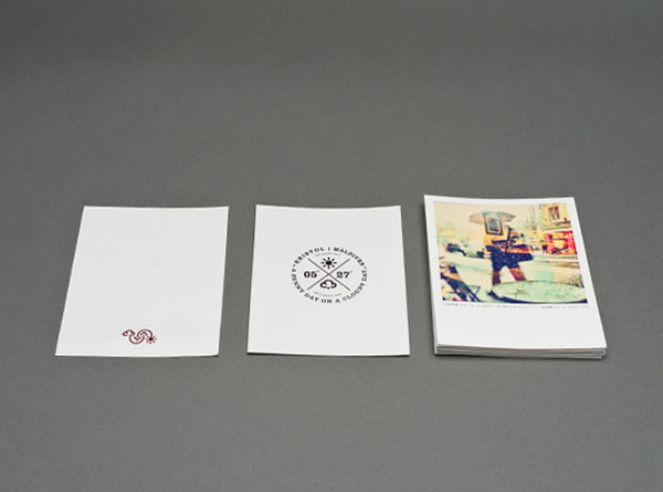 A Sunny day on a Cloudy day - print design by Ax
