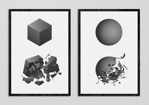 Digital Artworks by Kasper Pyndt inspired by Microsoft Smartphone Concept Kin