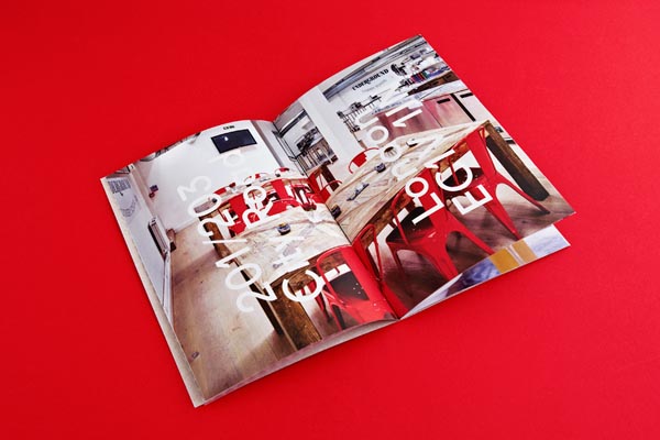 Brochure Design for Underground Cookery School by Two Times Elliott