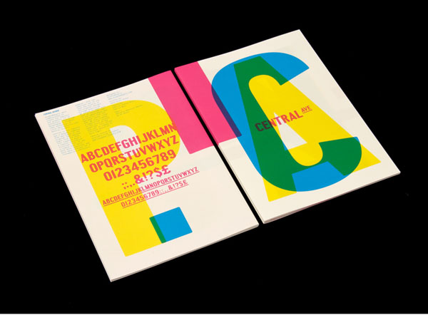 Central Avenue Type Specimen by StudioMakgill