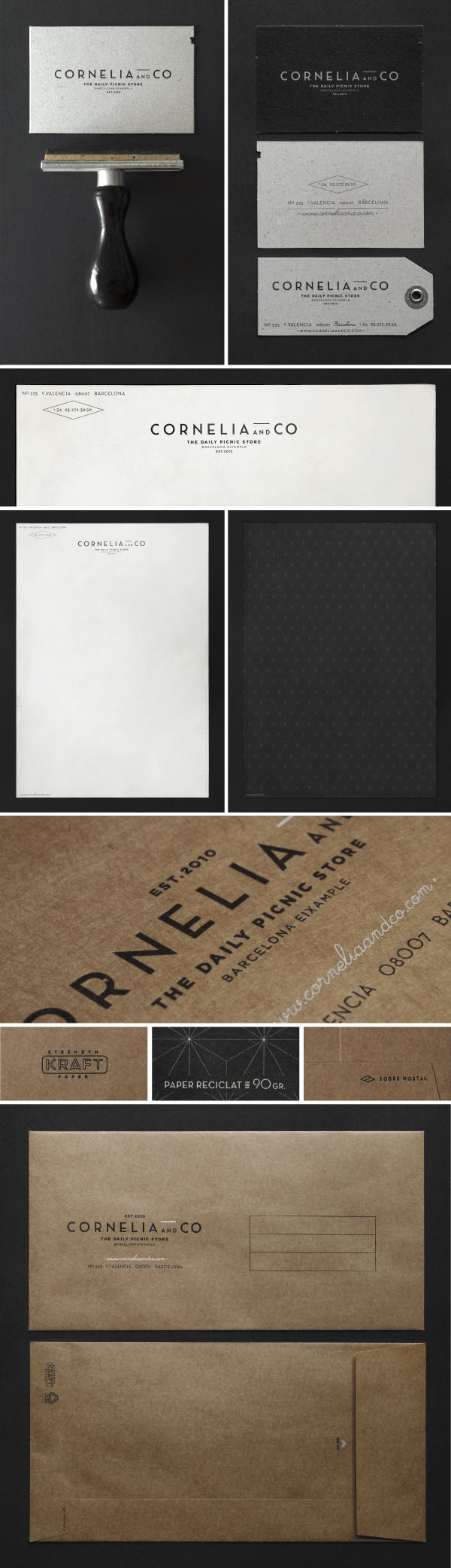 Cornelia and Co - Identity Design by Oriol Gil