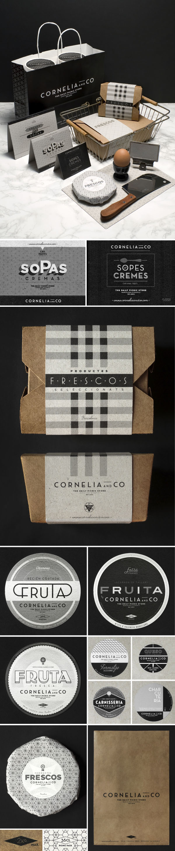 Cornelia and Co - Branding and Packaging by Oriol Gil