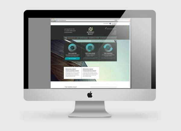 Nordic Built - Website Design by Snøhetta and Creuna