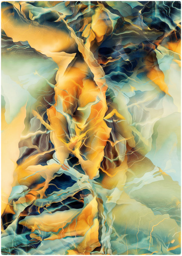 Organic II - Digital Art by Atelier Olschinsky Organic II - Digital Art by Atelier Olschinsky