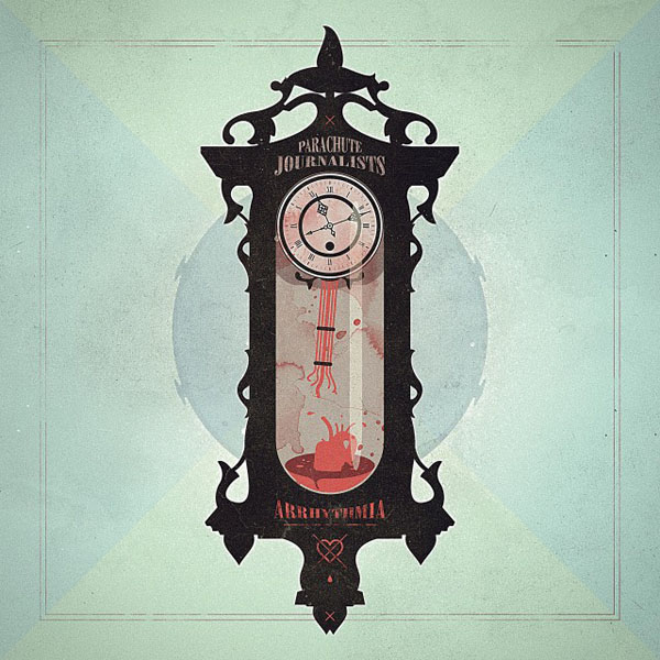 Parachute Journalists – Arrhythmia Cover Artwork by Jeff Finley