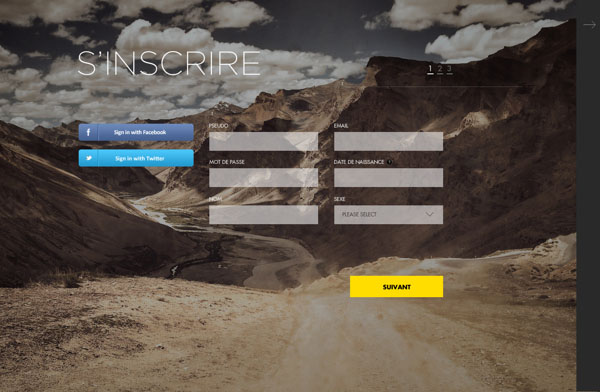Yellow Frame - Social Photography Network - User Interface Design by Thomas Ciszewski