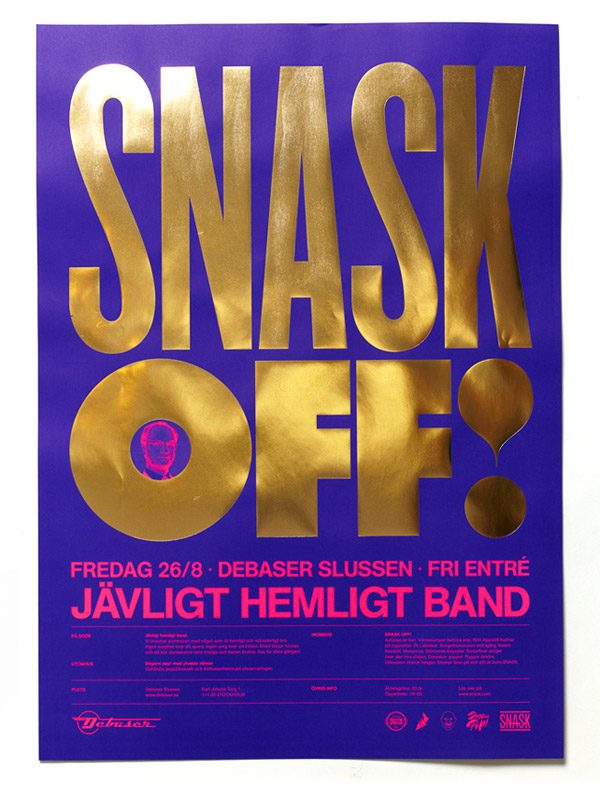 Typographic Design by Studio Snask