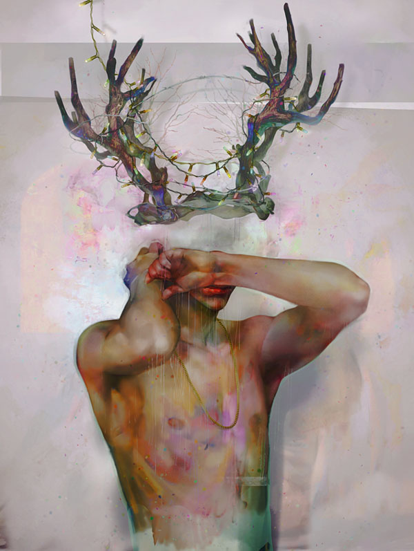 surrealistic visual artwork by YDK Morimoe