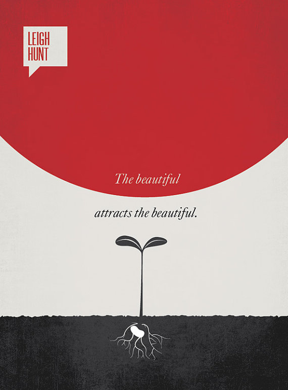 DesignDifferent Illustration - Quotation by Leigh Hunt