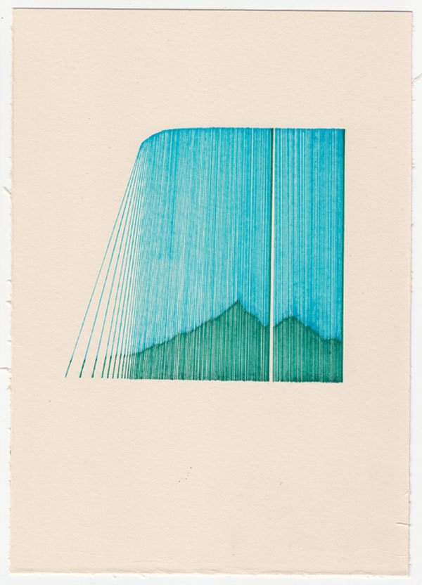Diary Fragments - drawing by Mario Kolaric
