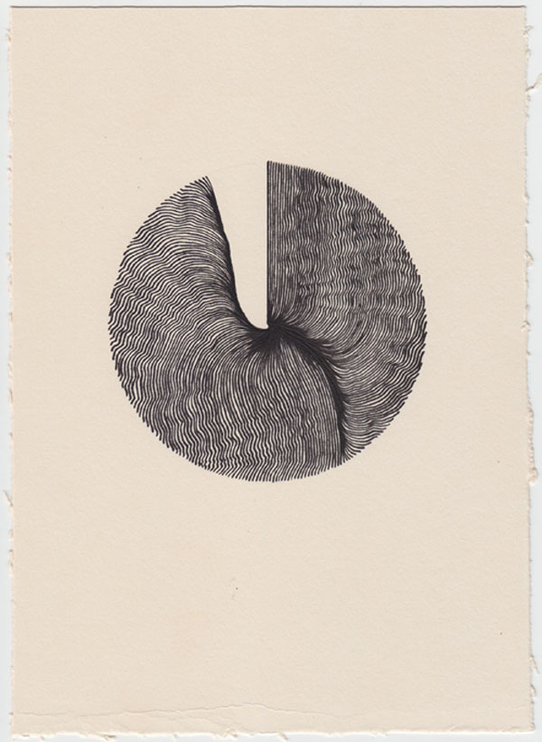 Diary Fragments - drawing by Mario Kolaric