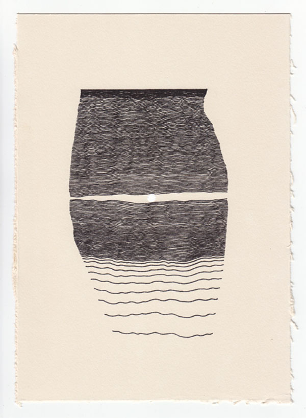 Diary Fragments - drawing by Mario Kolaric