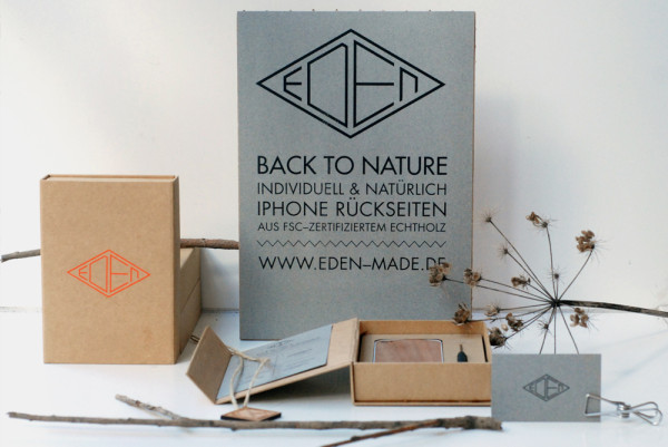 Eden wooden iPhone decor