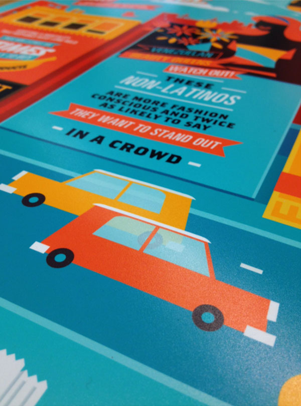 Editorial Infographic Close up