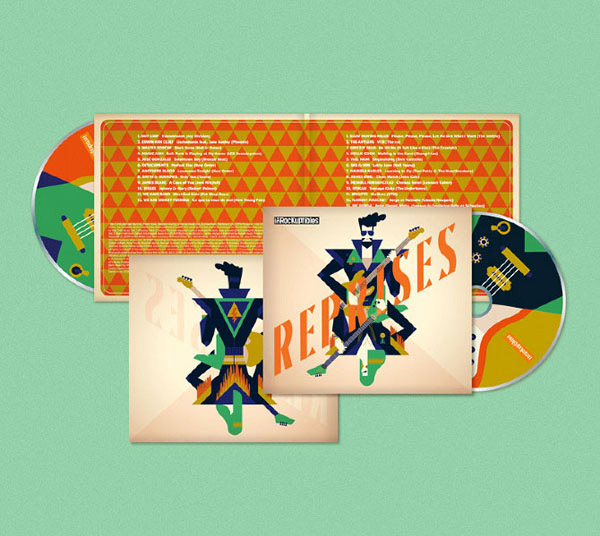 Graphic Design and Illustration by Cruschiform for Les Inrocks vol.3