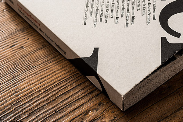 Herausgefordert. Book Cover Design by Andreas Hidber