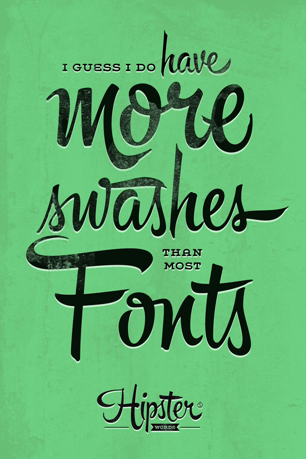 Hipster Script Pro - Handwritten Font Design