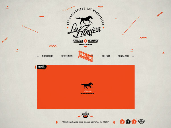 La Fílmica Web Design by Elias Mule
