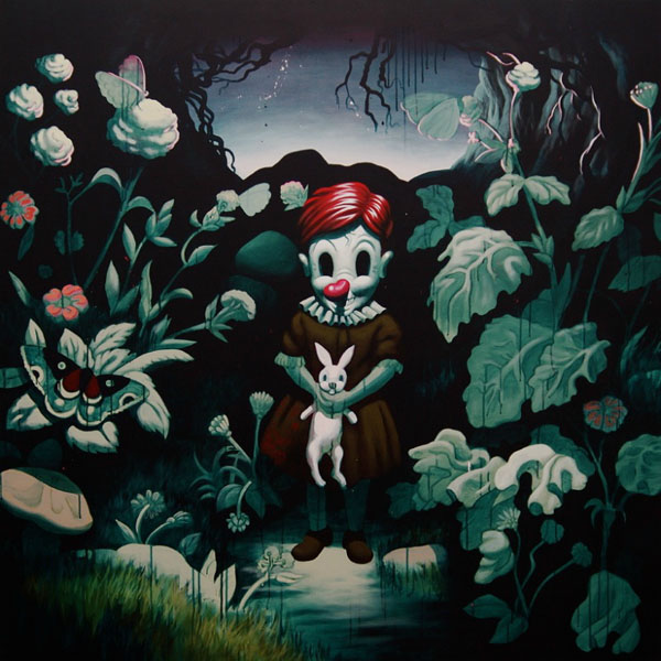 Love Is a Fit - acrylic on canvas painting by Victor Castillo
