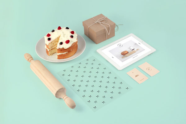 Piece of Cake - Identity and Art Direction by Sorbet