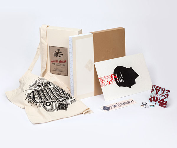The book of The All Day Everyday Project by Hannes Beer