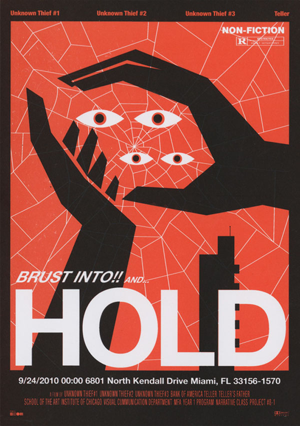 Three Robbers Poster Series by Beomyoung Sohn