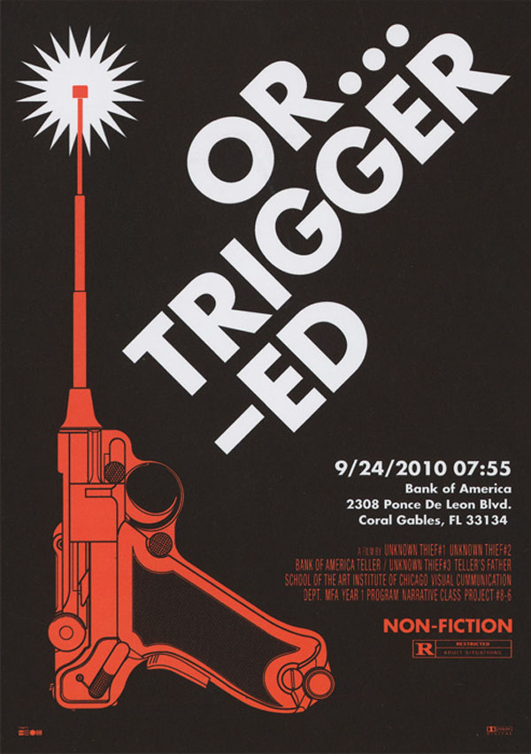 Three Robbers Poster Series by Beomyoung Sohn