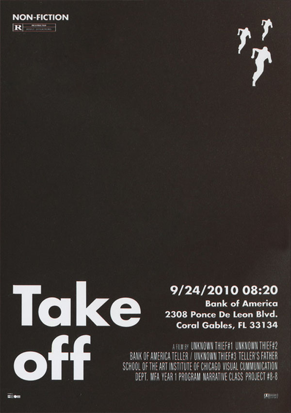 Three Robbers Poster Series by Beomyoung Sohn