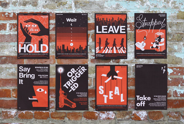 Three Robbers Poster Series by Beomyoung Sohn