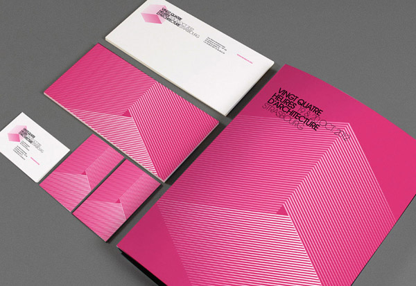 Vingt-Quatre heures d'architecture - Visual Identity by Les produits de l'épicerie