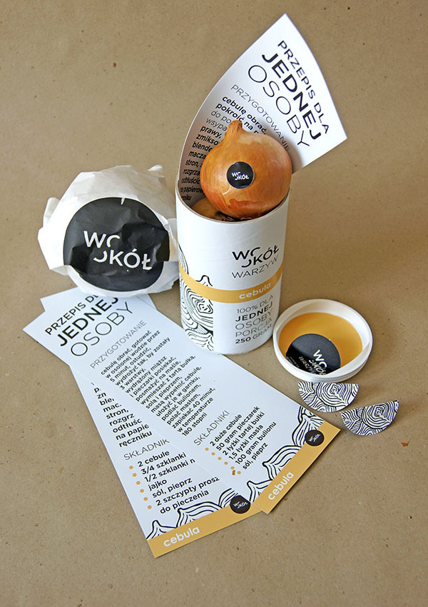 WOKÓŁ WARZYW identity and packaging graduation project by Martyna Wędzicka