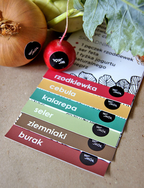 WOKÓŁ WARZYW identity and packaging graduation project by Martyna Wędzicka