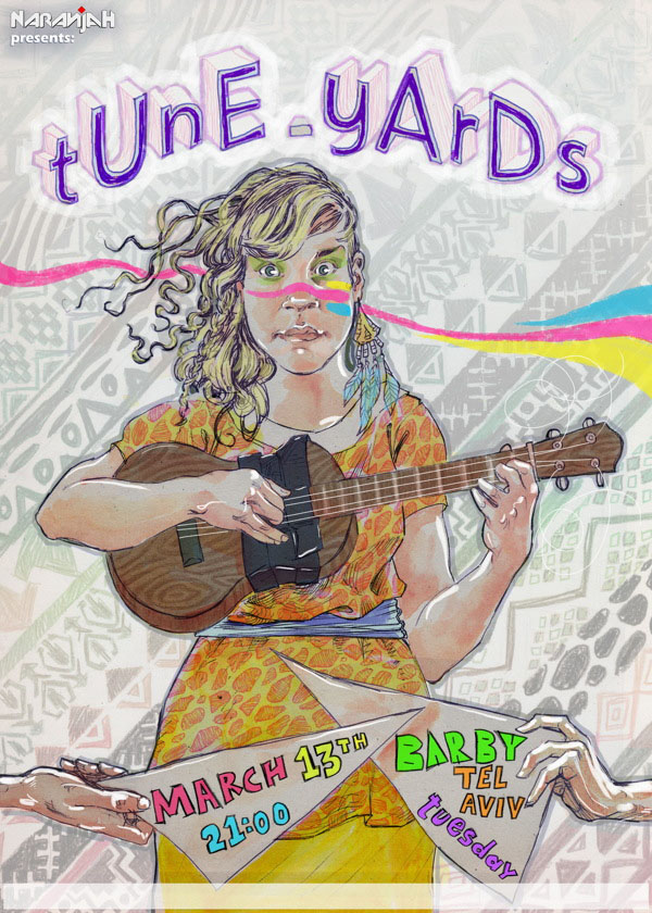 Music Poster Illustration by Corcoise