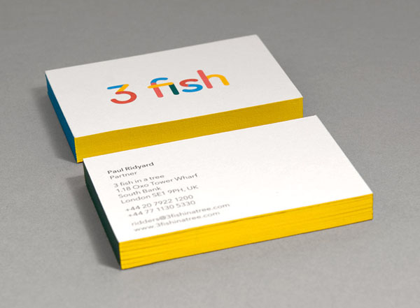 3 fish in a tree - Business Cards 3 fish in a tree - Business Cards