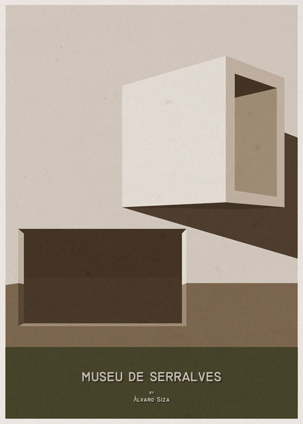 ARCHITECTURE - Portugal - Museu de Serralves - Poster Design by André Chiote ARCHITECTURE - Portugal - Museu de Serralves - Poster Design by André Chiote