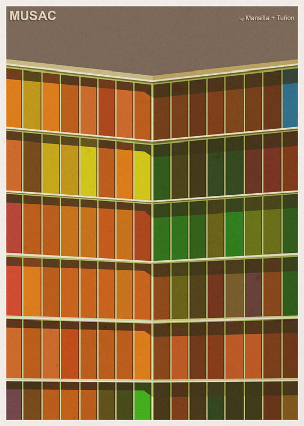 ARCHITECTURE - Spain - MUSAC - Art Print by André Chiote ARCHITECTURE - Spain - MUSAC - Art Print by André Chiote