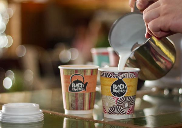Bach Espresso Cups Packaging by Coats Design