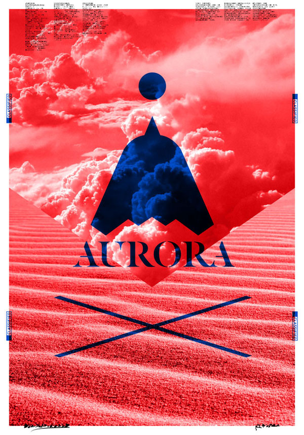 B–2/Aurora - Poster Artwork by Andrew Lu