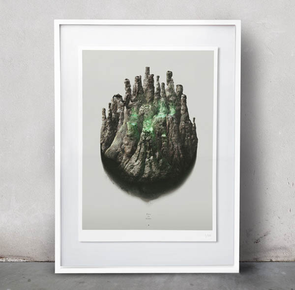Fire Is Gone - Artwork by Piotr Buczkowski for Daniel Freytag of Berg Studio