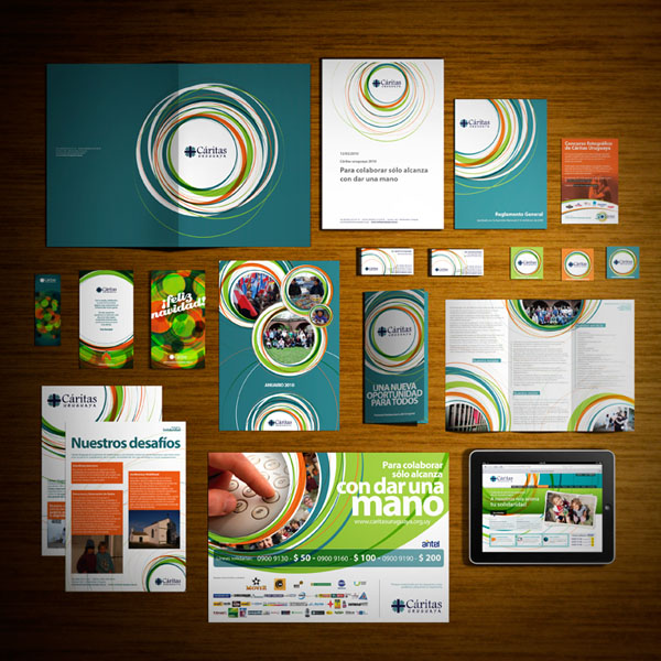 Graphic Design and Branding Project by Circo for Caritas Graphic Design and Branding Project by Circo for Caritas